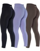 AUROLA Dream Collection Workout Leggings for Women High Waist Seamless Scrunch Athletic Running Gym Fitness Active Pants
