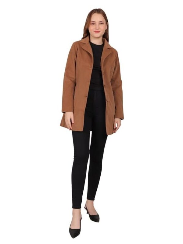 EX-P India Long Winter Wear Velvet Jacket For Women's