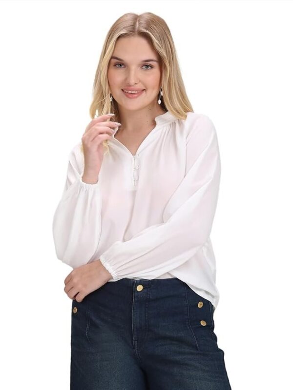 U.S. POLO ASSN. Women's Cotton Solid Regular Fit Shirt