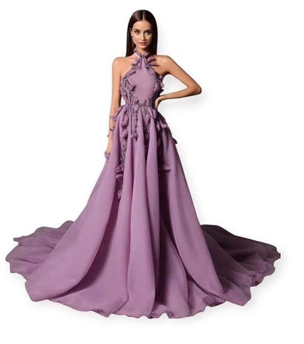 ThreadTexture Princess Premium Lily Flower Prom Dress
