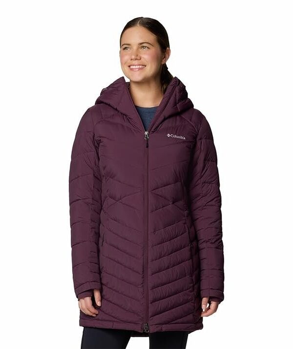 Columbia Women Polyester Standard Length Omni-Heat Inifnity Joy Peak II Mid Hiking and Trekking Jacket