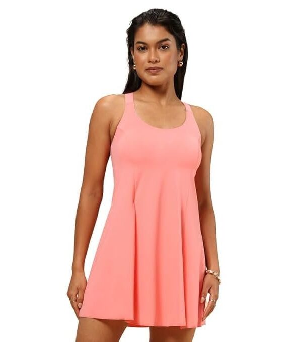 Women Bliss Swim Dress - Racerback | Racerback Design | Adjustable Straps | UPF 40+ | in-Built Cups