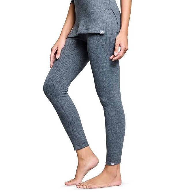 Boldfit Bottom Thermal Wear for Women Regular Fit Leggings Winter Wear for Women Natural Insulation Lower Body Warmer for Women Cotton-Viscose Thermals